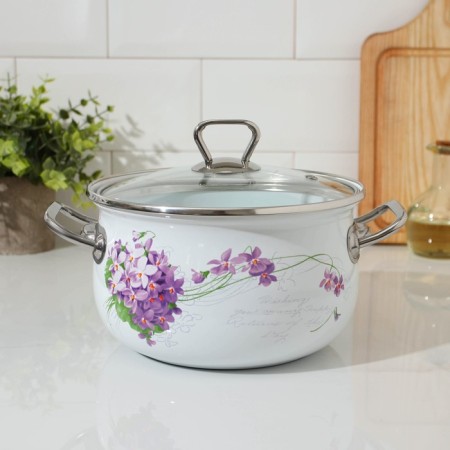 Poster "Lilac", 3.1 l, glass cover
