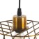 Lamp Bayerlux "Rumba" 3x E27 40W gold 18x50x12-112cm