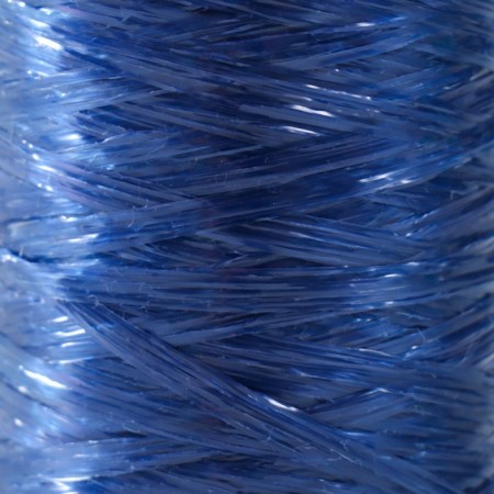 Manual knitting yarn 100% polypropylene 200m/50g (set 3 pcs, silver, emerald, sapphire)-3