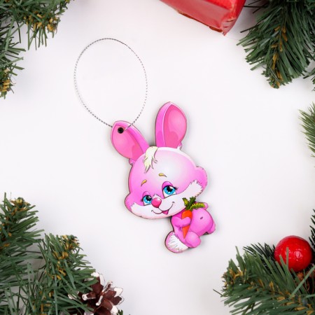 Herbal toy Bilateral "Bunny", 9x6 cm-1