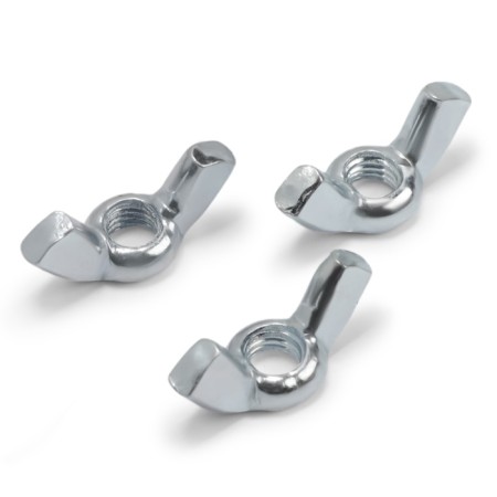 Tundra nut, lamb, din315, galvanized, m6, 100 pcs