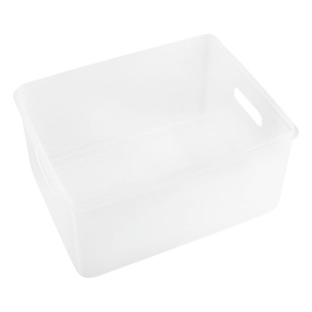 Container for documents A4, 260 x 350 x 160 mm, transparent, capacious case-3