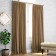 Set of curtains "Kim", size 200 x 270 cm - 2 pcs, brown