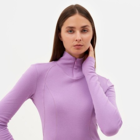 Women's thermal underwear (longshit, leggings) minku color purple, size 52-8