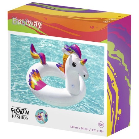 Circle for swimming Fantasy Unicorn, 119 x 91 cm, 36159 Bestway-5