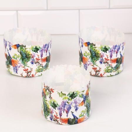 Paper form for the cake "Pavli" 110 x 85 mm (packaging 1900 pcs)-2