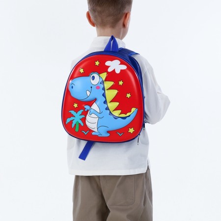 Backpack 25*8*30, lightning department, dino red-7