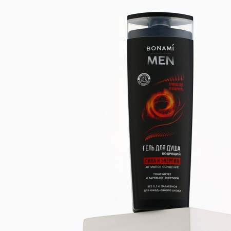 Гель для душа For men, сила и энергия, 400 мл, BONAMI-5