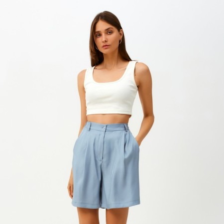 Women's shorts minku: enjoy color gray-blue, river 42