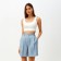 Women's shorts minku: enjoy color gray-blue, river 42