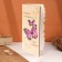 Wooden converted carved "Happy Birthday!" butterfly