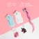 Gift set Advent KAFTAN "Bunny": socks (river 18-20) and accessories