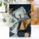 Board Ground Glass Daudis "Cheese Body", 30 × 20 cm