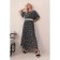 Women's dress, size 48, black color