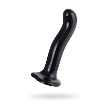 Belt unrealistic strapon strap-on-me, p & g spot, xl, silicone, black color, 19.8 cm
