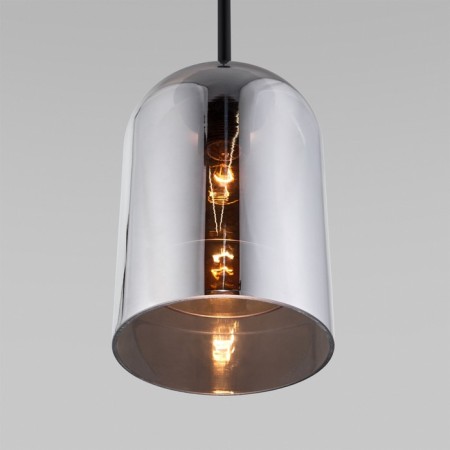 Suspended lamp with a glass ceiling Ennio, 40W, E27, 15x15 cm-1