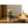 Smart Solutions baking and storage container, round, with a lid, 236 ml, yellow color