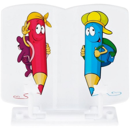 Plastic books stand, Istanm Pencils-1