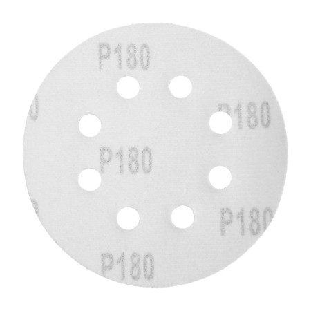 Circle of abrasive grinding under the "Velcro" tundra, perforated, 125 mm, p180, 10 pcs.-6