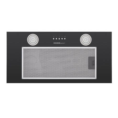 Hax Homsair Camelia Power 60, built -in, 850 m3/h, 3 speeds, 60 cm, black-5