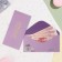 The envelope for the money "Happy Birthday!" embossing, lilac background, 17x8 cm