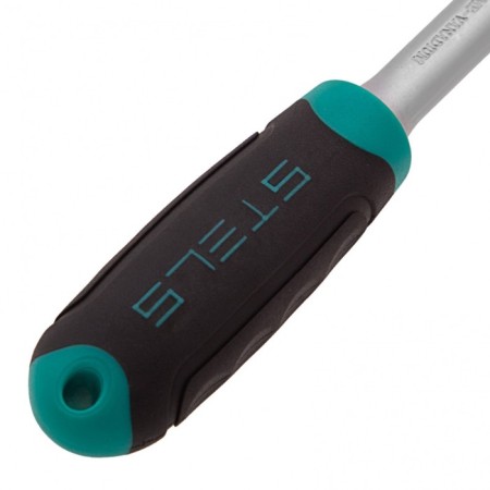 Set of end heads Stels 14126, 3/8 ", CRV, 7 - 22 mm, with rattle, 11 pcs.-5