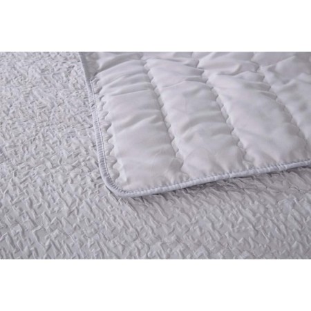 A set with a bedspread "Nadin", size 160x220 cm, 50x70 cm, color gray color-4