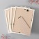 Set of frames "Format" 15x21 cm, 4 pcs. White color