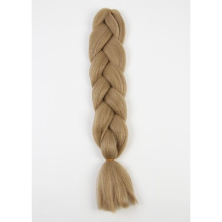 Zumba Kanecalon is monophonic, corrugated, 60 cm, 100 g, light blond color (#AY5)-4