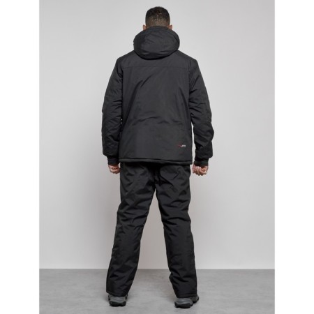 Male winter ski costume, size 48, black color-3