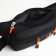 Lightning waist bag, 3 outer pockets, black color