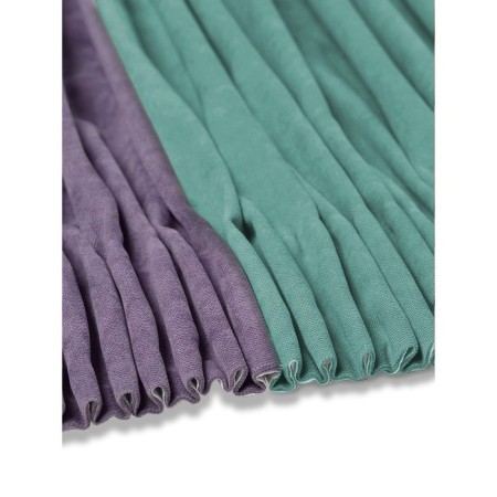 Set of curtains "Canvas", size 200x250 cm, 2 pcs, turquoise color, purple color-2