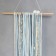 Panel Wall Textile "Stars" Blue threads 70x45 cm