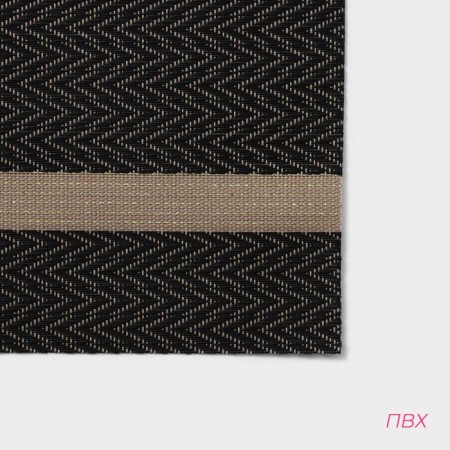 Serving napkin on the table "Rona", 45 × 30 cm, brown color-1