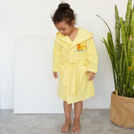 Terry dressing gown for children and I am "duckling" size 30-2