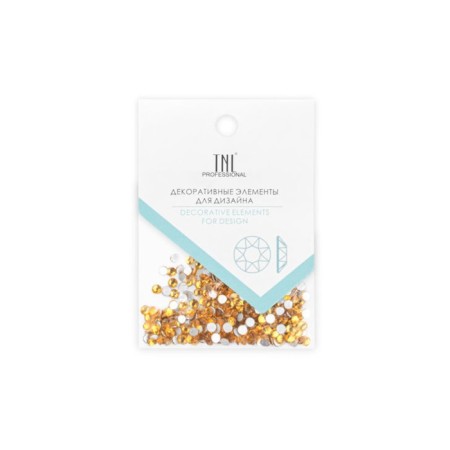 Rhinestones "Crystal", No. 06 Topaz, 50 pcs-1