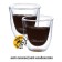 A set of glasses with double walls Olivetti DWG22, 2 pcs, 250 ml