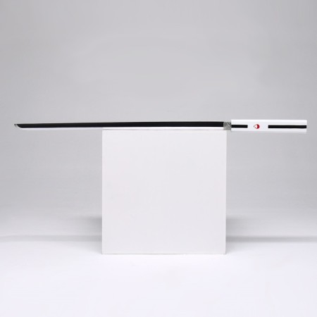 Souvenir weapon "Katana Narus" 96 cm, white with black, polystyrene foam-1