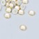 Decor for creativity Plastic "Half -Wash with a rim" set of 25 pcs mix 0.8x0.8 cm