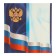 Открытка-евро "Поздравляем!" символика РФ, 10 х 19,5 см