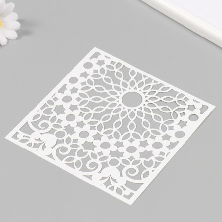 Plastic "pattern" 15x15 cm stencil-1