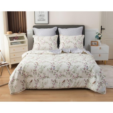 A set with a blanket "Bernadett No. 54", size 150x210 cm, 180x230 cm, 50x70 cm - 2 pcs