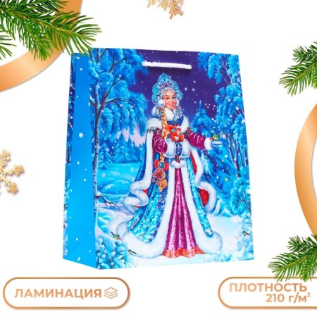 Gift package "Snow Maiden", 18 x 22.3 x 10 cm