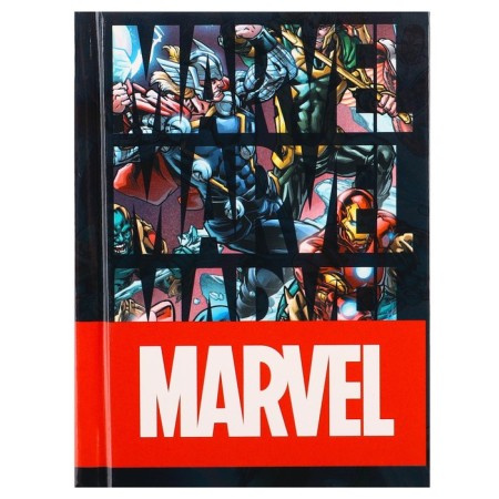 Notepad A7 "Marvel", 64 sheets, in a solid cover, Avengers-2