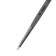 Silicon Brush "Flat", Hana Create No. 3 (exhibition length 5 mm), short dull handle