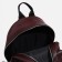 A backpack with a zipper, Medvedkovo, external pocket, brown color