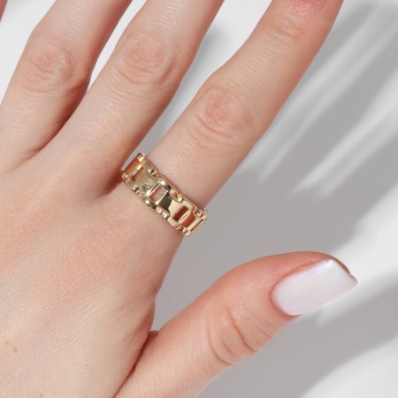 Ring "buckle", color gold, dimensionless-2