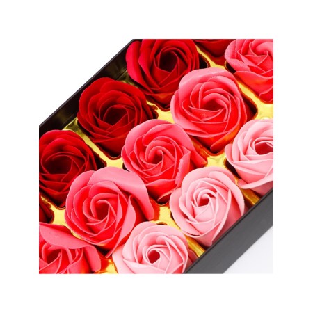 Soap roses, colored shades, set of 18 pcs.-10