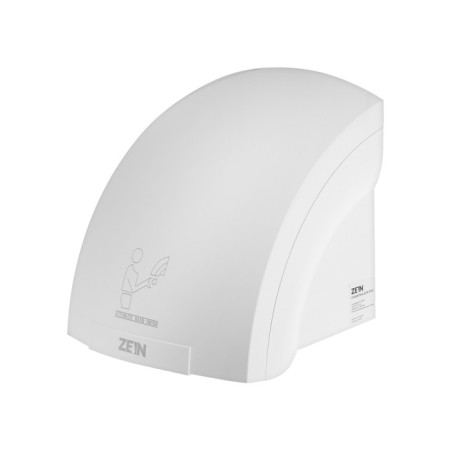 Hand dryer Zein HD224, 2 kW, 240x240x230 mm, white-2