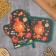 Set of kitchen. Ethel "Samovar": 19x19 cm, mittens-output 20x28 cm, 100% HL